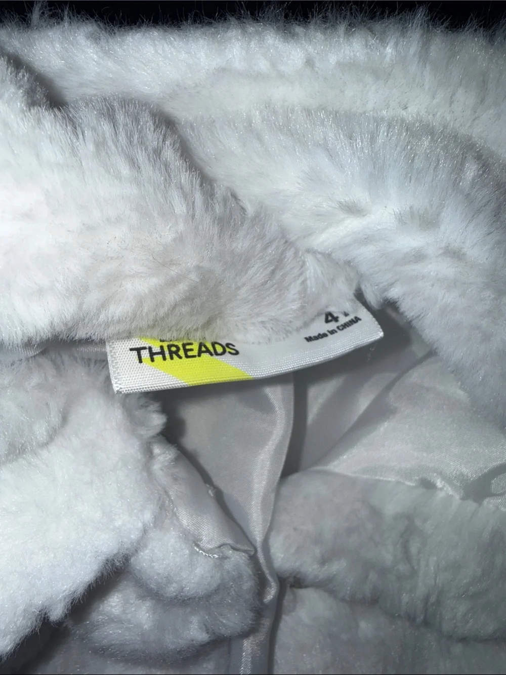 Epic Threads' White Faux Fur Jacket